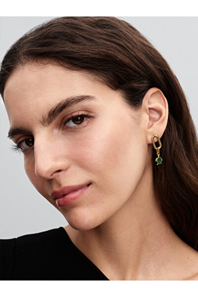 Pandora Yeşil Kaplumbağa Mini Sallantılı Charm