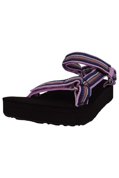 TEVA Damen Trekking Sandalen Sandalen Midform Universal Woven 1171870 Schwarz Lpnb Lupine/black Polyester