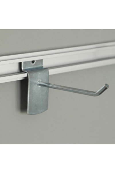 RafBurada 100 Adet Kanal Pano Kancası - Aksesuar Kancası 30 Cm