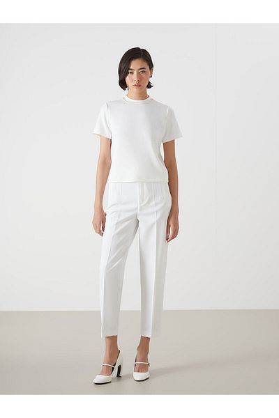 LC Waikiki Women's T-Shirt with Stone Collar