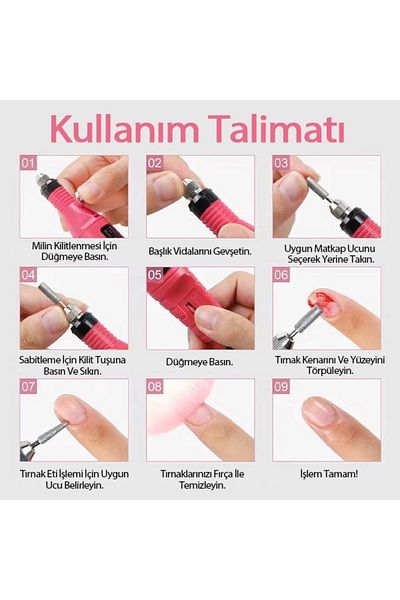 Yenimiyeni Electric Manicure Pedicure Rasp Machine