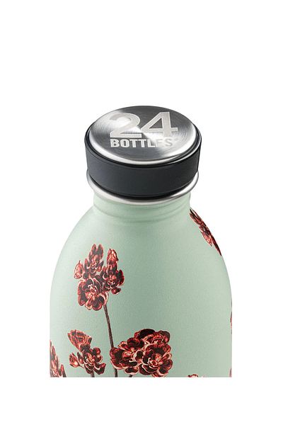 24Bottles Urban Non-Thermal Water Bottle - Blue Rose - 500ml