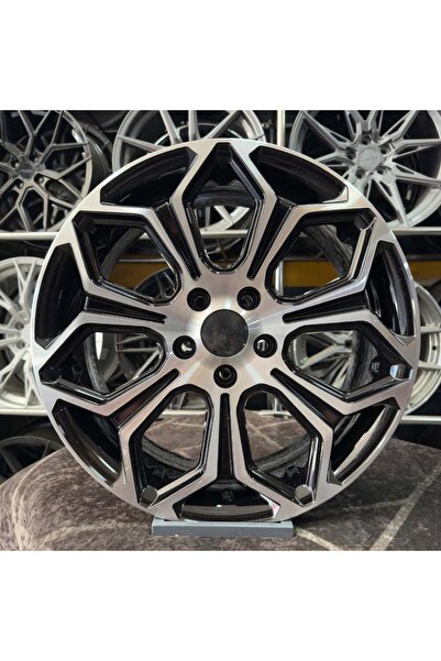 kormetal 17 inç 5x108 Focus Mondeo Siyah Elmas Kesim Jant Modeli (4 Adet)