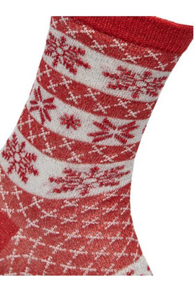 PIECES women's set with 2 pairs of high socks 17143032 colorful