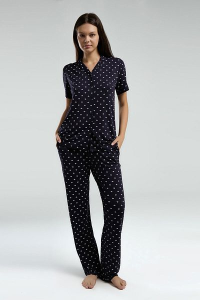 Arnetta 3226 Women's Front Buttoned Pajama Suit