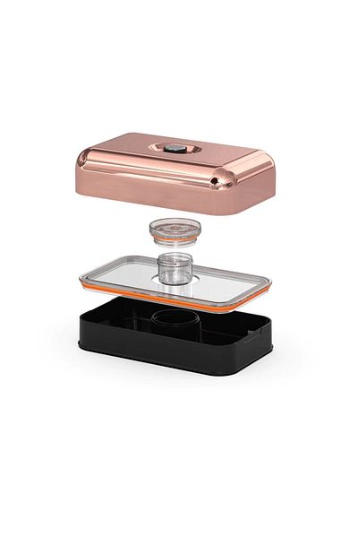 24Bottles Lunch Box - Food Container - Rose Gold
