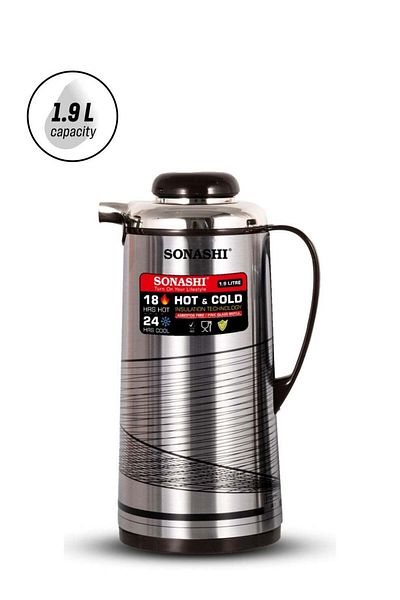 sonashi 1.9L Vacuum Flask for Hot & Cold Beverages