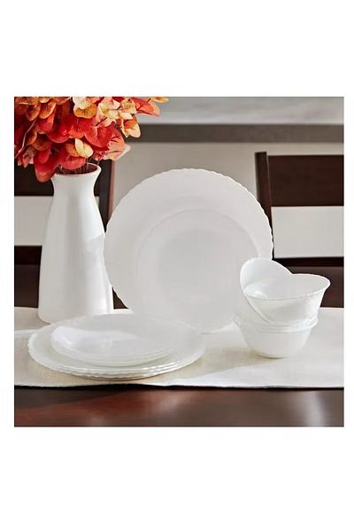 rexa Feston 12-Piece Opalware Dinner Set