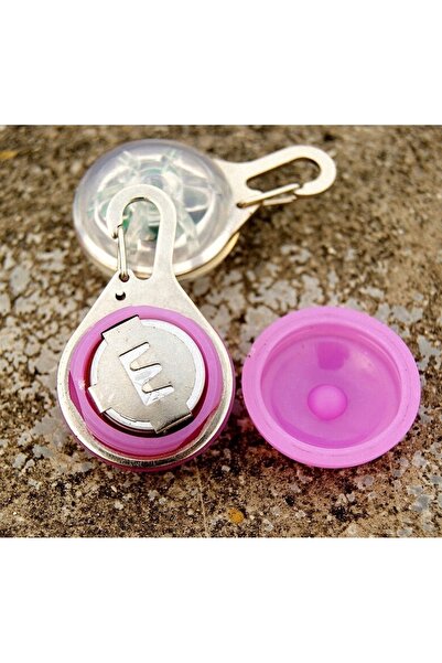 OEM LED collar light, for cats and dogs, pink