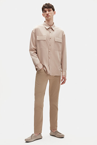 Tween Relaxed Bej Gömlek