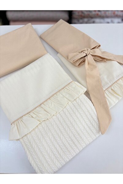 GAYE EV TEKSTİLİ Baby Pique Set 100% Cotton Oeko-Tex Certified