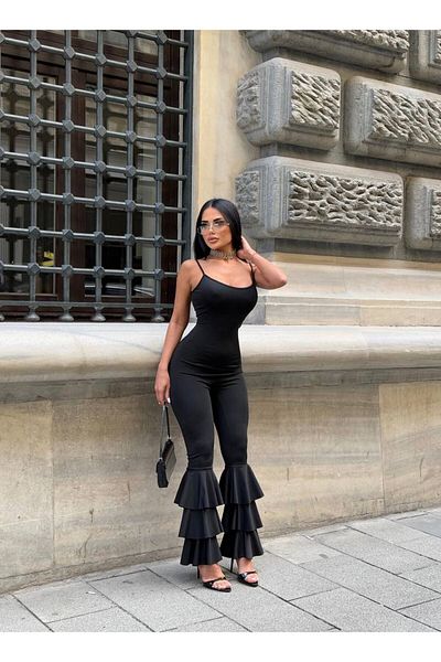 sajarsln Saja Rsln Spanish Leg Jumpsuit