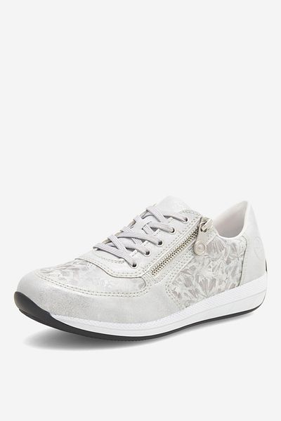 Rieker pantofi sport damă 2230074026103 argintii