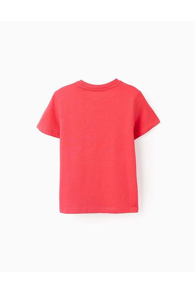 Ziddy T-shirt for Boys 'Strokes', Red