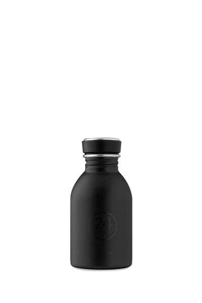 24Bottles Urban Tuxedo Black Non-Thermal Water Bottle - 250ml