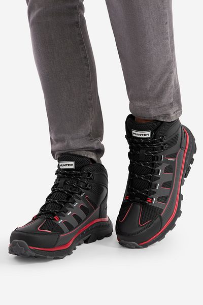 Hunter men hiking shoes 5903419693366 Black