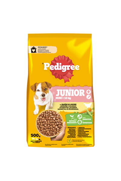 Pedigree Hrană uscată cu carne de pasăre și legume pentru câini juniori de ta...