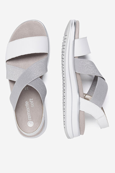 Remonte sandale de damă 2230056146607 Albe