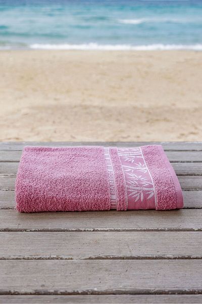 HOLIDAY BAG Bamboo Beach Towel Anti Bacterial High Quality 100X150 cm