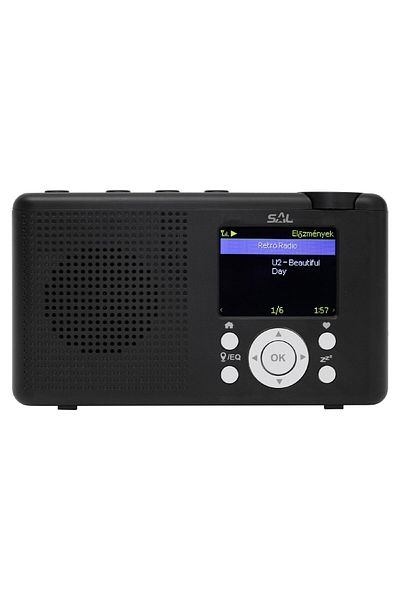 Sal Portable internet radio SAL, BT, LCD screen, battery