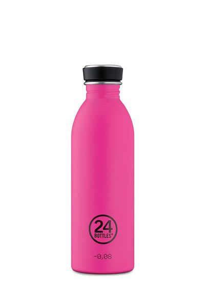 24Bottles Urban Non-Thermal Water Bottle - Passion Pink - 500ml