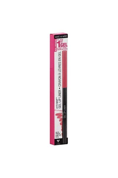 WET N WİLD wet n wild Perfect Pout Matte Retractable Gel Lip Liner Pencil, 660 Pink Electro 0.25g