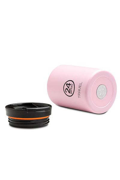 24Bottles Travel Vacuum Insulated Cups - Candy Pink - 350ml
