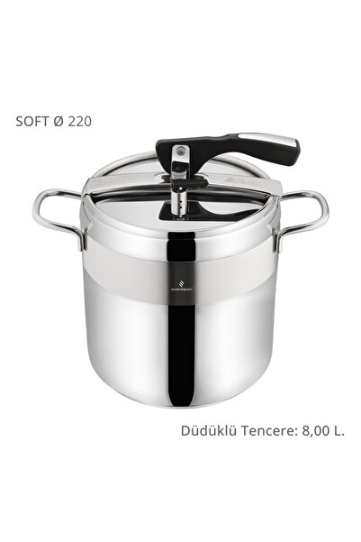 Sofram Soft 8 Lt Klasik Düdüklü Tencere
