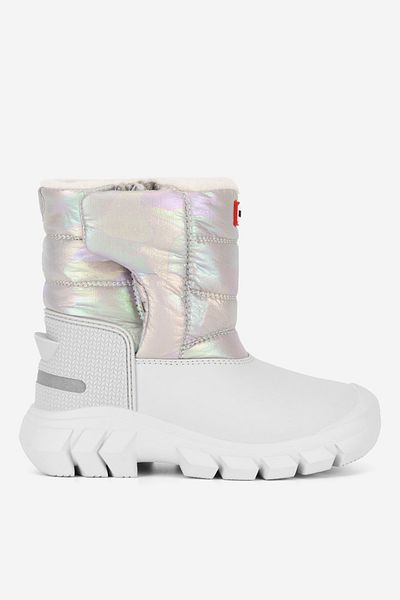 Hunter pantofi pentru fete 2230070287393 de culoare argintie
