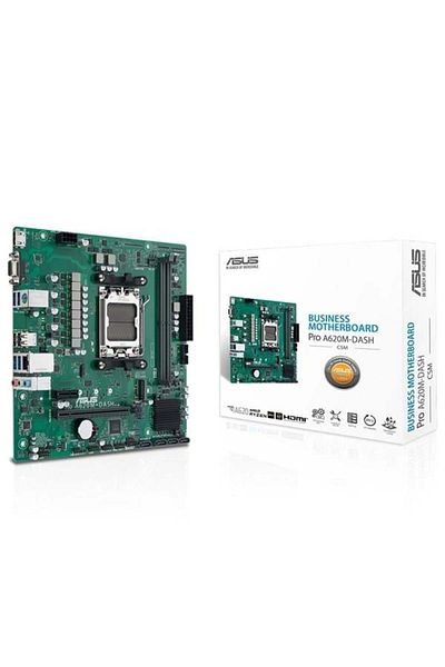 ASUS PRO A620M-DASH-CSM DDR5 HDMI PCIE 4.0 AM5 mATX