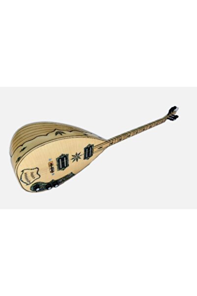 Unosell Uzun Sap Akçaağaç Elektro Saz Saz Bağlama, Electric Electro Long Neck Saz Baglama Free Case e22
