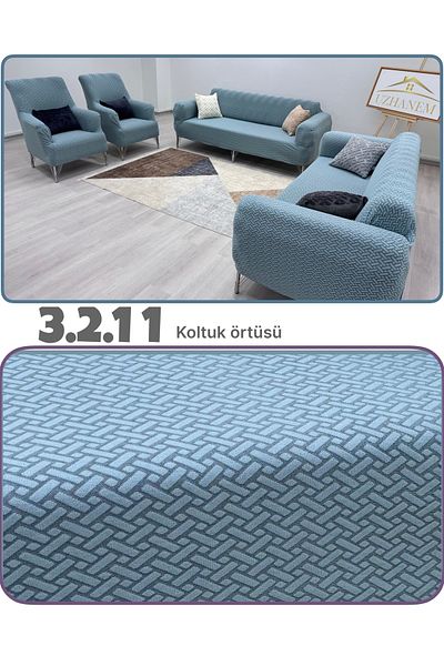 uzhanem Lycra Seat Cover Set 3 2 1 1 Seat Cover Set Home Textile Product