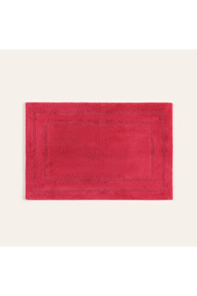Zsa Zsa Zsu Solıd Çift Taraflı Pamuk %100 Pamuk Banyo Paspası 70x120 Cm Fuşya