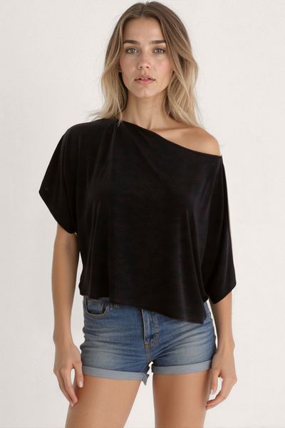 Vitrin Μπλούζα με λαιμόκοψη Modal Casual