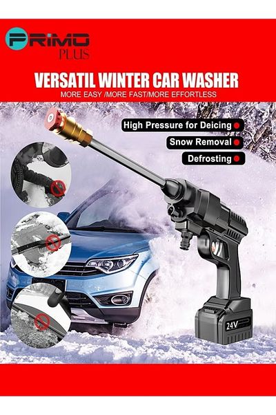 Primo Plus 24V Cordless Electric High Pressure Washer Multicolour 9meter