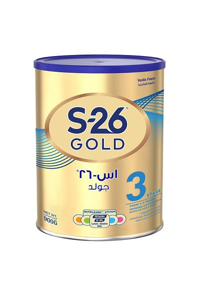 Nestle S26 Gold Stage 3 Growing Up Formula for Toddlers From 1-3 Years 900 g
