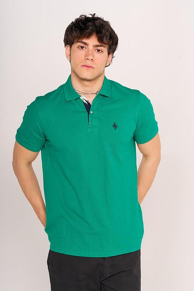 Villager&Son 500 Polo Tortuga Πρέσα μπλουζάκι 24 ετών tmş ΠΡΑΣΙΝΟ