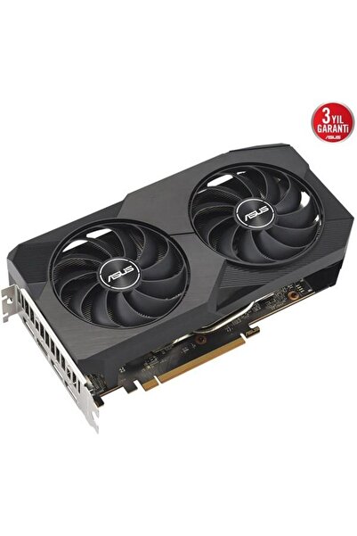 ASUS 8GB DUAL RX7600-O8G GDDR6 128bit HDMI DP PCIe 16X v4.0