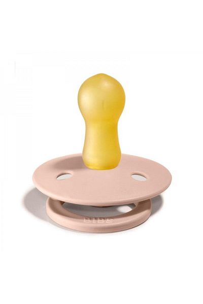 Bibs Pink pacifier from 0-6 months (feature of writing your child's name)
