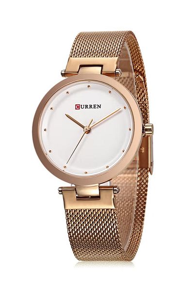 Curren 9005 Women's Mesh Band Quartz Watch