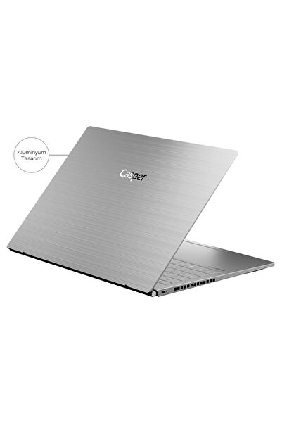 CASPER Nirvana S100 300NIT i7-13620H 16GB DDR5 250GB SSD 16" Freedos Laptop S100.1362-BU00X-G-F