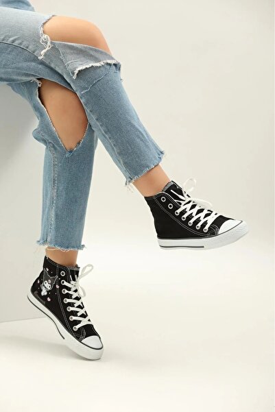 minibonito Pantofi sport cu talpă înaltă cu imprimeu Kuromi