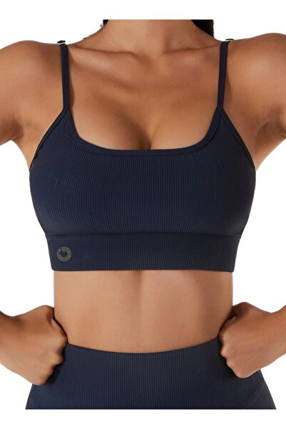 KAWN YOGA Womens Square Neck Sports Bra