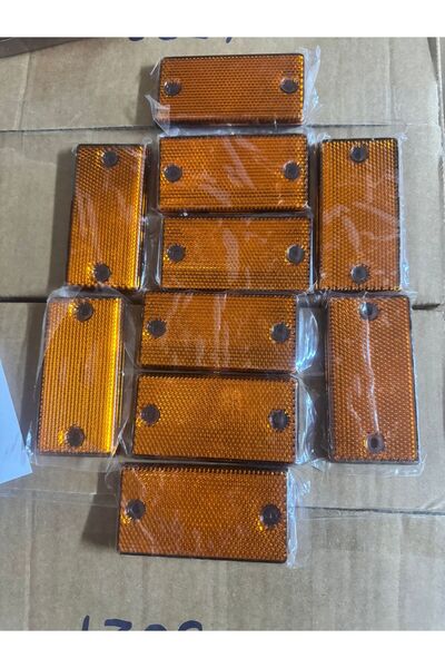 ÇERAY 10 ADET DİKDÖRTGEN MİNİ REFLEKTÖR 10-30 VOLT