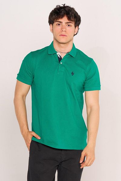 Villager&Son 500 Polo Tortuga Πρέσα μπλουζάκι 24 ετών tmş ΠΡΑΣΙΝΟ