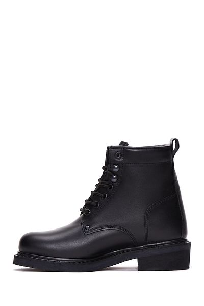 Harley Davidson Men's Black Leather Gibson Boots 025m 100109
