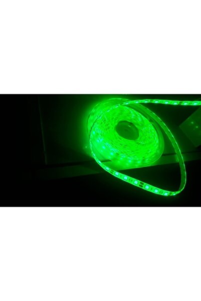 ERM 24V Şerit LED 5050 Çip IP65 Su Geçirmez Dış Mekan Aydınlatma – Yeşil Işık...