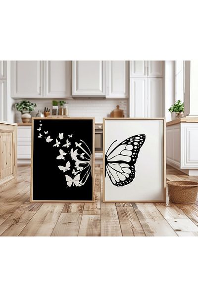 Dekorsiahome 3 Pcs Wood Frame Living Room Hall Kitchen Table Set Set3288