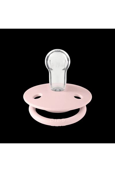 Bibs BIBS Silicone Pacifier Pink and Gray