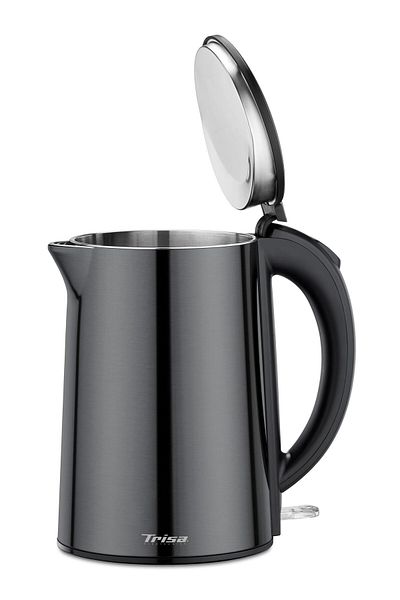 Trisa Electric Kettle Comfort Touch 6454.4312, 2200 W, 1.5l, Strix Control, Base 360 Anthracite Gray